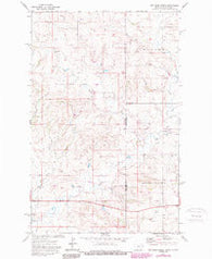 Red Bank Creek Montana Historical topographic map, 1:24000 scale, 7.5 X 7.5 Minute, Year 1974