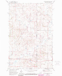 Red Bank Creek Montana Historical topographic map, 1:24000 scale, 7.5 X 7.5 Minute, Year 1974