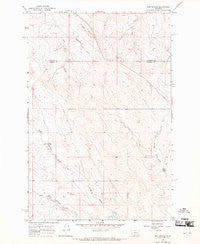 Red Buttes Montana Historical topographic map, 1:24000 scale, 7.5 X 7.5 Minute, Year 1965