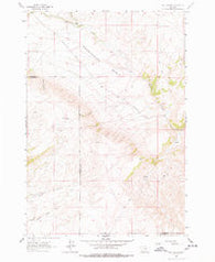 Red Canyon Montana Historical topographic map, 1:24000 scale, 7.5 X 7.5 Minute, Year 1961