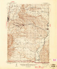 Red Lodge Montana Historical topographic map, 1:62500 scale, 15 X 15 Minute, Year 1944