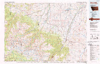 Red Lodge Montana Historical topographic map, 1:100000 scale, 30 X 60 Minute, Year 1989