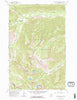 Red Meadow Lake Montana Historical topographic map, 1:24000 scale, 7.5 X 7.5 Minute, Year 1966