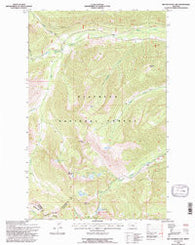 Red Meadow Lake Montana Historical topographic map, 1:24000 scale, 7.5 X 7.5 Minute, Year 1994