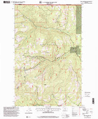 Red Mountain Montana Historical topographic map, 1:24000 scale, 7.5 X 7.5 Minute, Year 1997