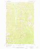 Red Plume Mountain Montana Historical topographic map, 1:24000 scale, 7.5 X 7.5 Minute, Year 1958