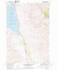Red Rock Montana Historical topographic map, 1:24000 scale, 7.5 X 7.5 Minute, Year 1965