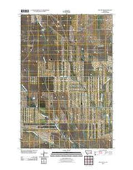 Red Buttes Montana Historical topographic map, 1:24000 scale, 7.5 X 7.5 Minute, Year 2011