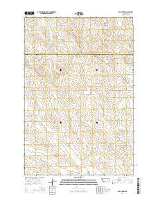 Red Buttes Montana Current topographic map, 1:24000 scale, 7.5 X 7.5 Minute, Year 2014