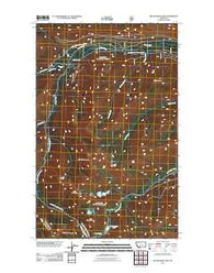 Red Meadow Lake Montana Historical topographic map, 1:24000 scale, 7.5 X 7.5 Minute, Year 2011