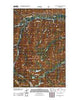 Red Meadow Lake Montana Historical topographic map, 1:24000 scale, 7.5 X 7.5 Minute, Year 2011