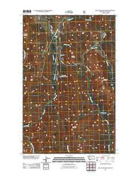 Red Plume Mountain Montana Historical topographic map, 1:24000 scale, 7.5 X 7.5 Minute, Year 2011