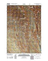 Red Pryor Mountain Montana Historical topographic map, 1:24000 scale, 7.5 X 7.5 Minute, Year 2011