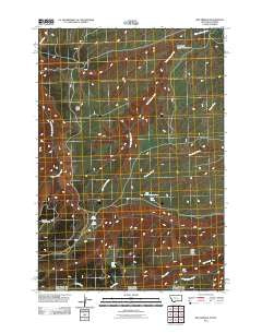 Red Springs Montana Historical topographic map, 1:24000 scale, 7.5 X 7.5 Minute, Year 2011