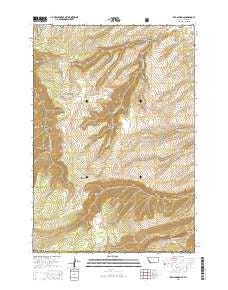 Red Springs Montana Current topographic map, 1:24000 scale, 7.5 X 7.5 Minute, Year 2014
