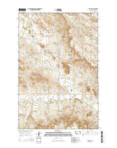 Red Top Montana Current topographic map, 1:24000 scale, 7.5 X 7.5 Minute, Year 2014