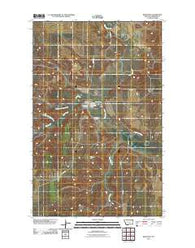 Redstone Montana Historical topographic map, 1:24000 scale, 7.5 X 7.5 Minute, Year 2011