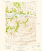 Reed Point Montana Historical topographic map, 1:24000 scale, 7.5 X 7.5 Minute, Year 1955