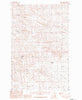 Regal Coulee Montana Historical topographic map, 1:24000 scale, 7.5 X 7.5 Minute, Year 1984