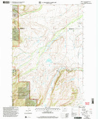 Rein Lake Montana Historical topographic map, 1:24000 scale, 7.5 X 7.5 Minute, Year 2000