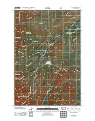 Rein Lake Montana Historical topographic map, 1:24000 scale, 7.5 X 7.5 Minute, Year 2011