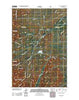 Rein Lake Montana Historical topographic map, 1:24000 scale, 7.5 X 7.5 Minute, Year 2011
