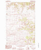 Reppe Butte Montana Historical topographic map, 1:24000 scale, 7.5 X 7.5 Minute, Year 1985