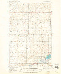 Reserve SE Montana Historical topographic map, 1:24000 scale, 7.5 X 7.5 Minute, Year 1948