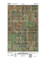 Reserve NE Montana Historical topographic map, 1:24000 scale, 7.5 X 7.5 Minute, Year 2011