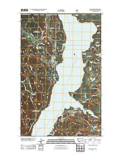 Rexford Montana Historical topographic map, 1:24000 scale, 7.5 X 7.5 Minute, Year 2011