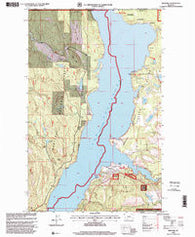 Rexford Montana Historical topographic map, 1:24000 scale, 7.5 X 7.5 Minute, Year 1997