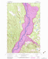Rexford Montana Historical topographic map, 1:24000 scale, 7.5 X 7.5 Minute, Year 1983