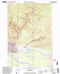 Richards Creek Montana Historical topographic map, 1:24000 scale, 7.5 X 7.5 Minute, Year 2000