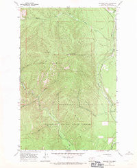 Richards Peak Montana Historical topographic map, 1:24000 scale, 7.5 X 7.5 Minute, Year 1966