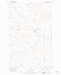 Richland Montana Historical topographic map, 1:24000 scale, 7.5 X 7.5 Minute, Year 1973