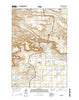 Rimrock Montana Current topographic map, 1:24000 scale, 7.5 X 7.5 Minute, Year 2014