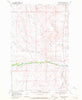 Rimrock Butte Montana Historical topographic map, 1:24000 scale, 7.5 X 7.5 Minute, Year 1968
