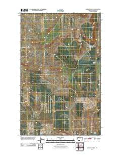 Rimrock Ranch Montana Historical topographic map, 1:24000 scale, 7.5 X 7.5 Minute, Year 2011