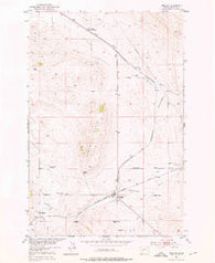 Ringling Montana Historical topographic map, 1:24000 scale, 7.5 X 7.5 Minute, Year 1951