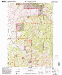 Robbins Gulch Montana Historical topographic map, 1:24000 scale, 7.5 X 7.5 Minute, Year 1998