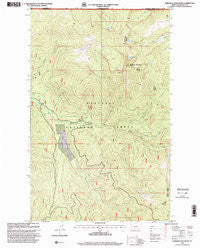 Robinson Mountain Montana Historical topographic map, 1:24000 scale, 7.5 X 7.5 Minute, Year 1997