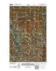Robinson Mountain Montana Historical topographic map, 1:24000 scale, 7.5 X 7.5 Minute, Year 2011
