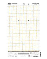 Robinson Mountain OE N Montana Current topographic map, 1:24000 scale, 7.5 X 7.5 Minute, Year 2014