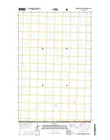 Robinson Mountain OE N Montana Current topographic map, 1:24000 scale, 7.5 X 7.5 Minute, Year 2014