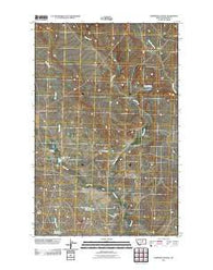 Robinson School Montana Historical topographic map, 1:24000 scale, 7.5 X 7.5 Minute, Year 2011