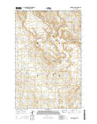 Robinson School Montana Current topographic map, 1:24000 scale, 7.5 X 7.5 Minute, Year 2014
