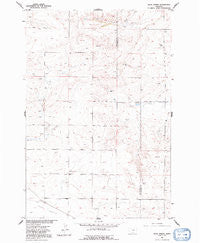 Rock Spring Montana Historical topographic map, 1:24000 scale, 7.5 X 7.5 Minute, Year 1956