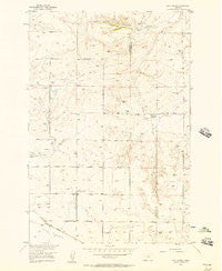 Rock Spring Montana Historical topographic map, 1:24000 scale, 7.5 X 7.5 Minute, Year 1956