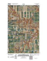 Rock City Montana Historical topographic map, 1:24000 scale, 7.5 X 7.5 Minute, Year 2011