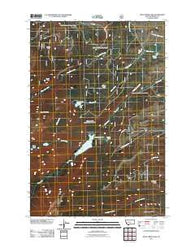 Rock Creek Lake Montana Historical topographic map, 1:24000 scale, 7.5 X 7.5 Minute, Year 2011